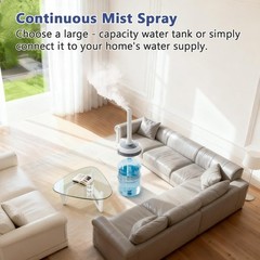 Large Room 1000 sq.ft. Whole house Commercial Humidifier 800ml/h Mist Output