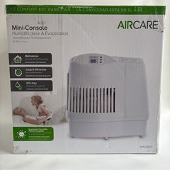 AIRCARE MA0800 Mini Console Cool Mist White Home Humidifier (Up To 2600 Sq Ft)