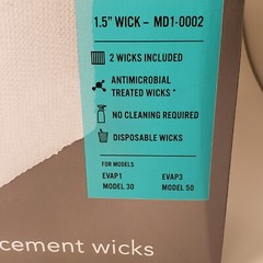 Vornado MD1-0002 Replacement Humidifier Wick (2-Pack),White