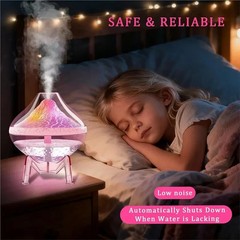 300ml Humidifier Diffuser Good for Home and Plants LED Colorful Gradient Light