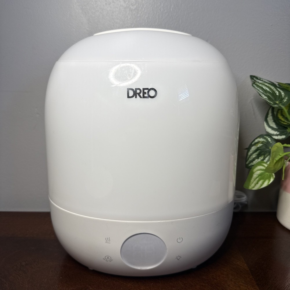 DREO Humidifier HM409S 30H Max Runtime & RGB Night Light & Sleep Trainer