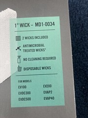 Genuine Vornado MD1-0034 Replacement Humidifier Filter Wick (2-Pack) Brand New