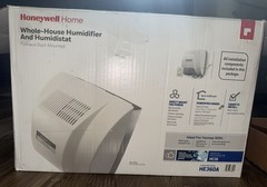 Honeywell HE360A Fan-Powered Whole House Humidifier with Installation Kit