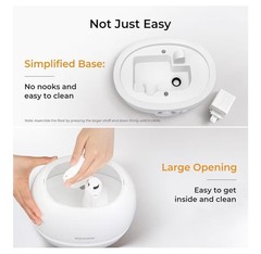 Boxing 3L Ultrasonic Humidifier Dial Control Auto Shut Off Aromatherapy Quiet