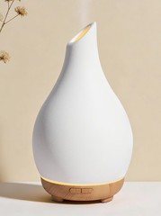 InnoGear Essential Oil Diffuser, 150ml Ceramic Diffuser Medium, White
