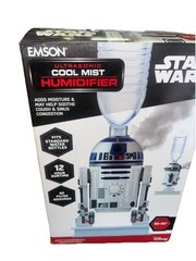 Star Wars 9706D R2D2 550ML Ultrasonic Cool Mist Personal Humidifier, 9.75 Inches