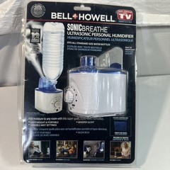 Bell and Howell Sonic Breathe Ultrasonic Personal Humidifier PORTABLE SILENT