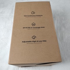 NEW In Box Ultrasonic Humidifier 3.6L 377sqft Sleep Aid Aromatherapy 34Hrs Run