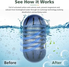 Ultrasonic Humidifier Demineralization Cartridges – Filters Mineral Deposits,…