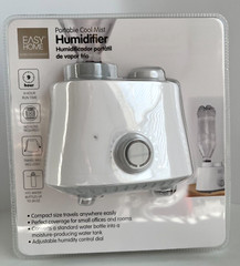 Easy Home Portable Cool Mist Humidifier Compact Travel Size Adjustable Control