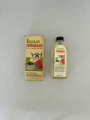 Vintage Kaz Inhalant Steam Activated Medication Congestion Cold 50% Full
