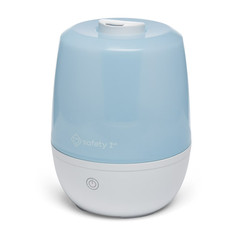 Safety 1st Compact Cool Mist Humidifier Blue Everyday Nursery Air Moisturizer