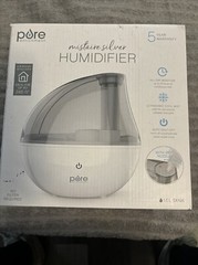 Pure Enrichment MistAire Silver Ultrasonic Cool Mist Humidifier 1.5 L