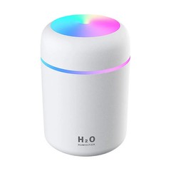 Mini Portable Air Humidifier USB Rechargeable with Colorful Light Car Mute Air A