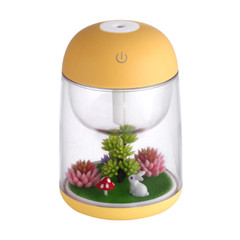 Spray Air Purifier Diffuser Mini Portable Mist Humidifier Transparent Micro-Land