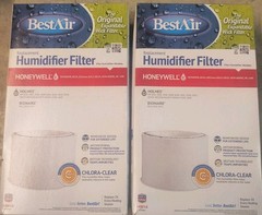 2 BestAir HW14 Replacement Wick Filter New