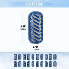 20-Pack Demineralization Cartridges for Humidifiers – Odor Removal & Filter Repl