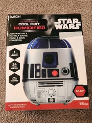 EMSON STAR WARS R2-D2 ULTRASONIC COOL MIST HUMIDIFIER DISNEY ANTI MICROBIAL