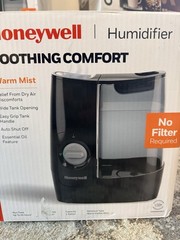Honeywell Soothing Comfort Warm Mist Humidifier 1 Gallon No Filter New HWM845BV2