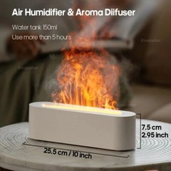 Desktop Simulation Light Aromatherapy Purifier Air for Bedroom With 7 Colors