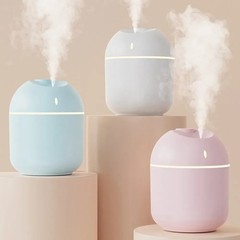 USB Cool Mist Humidifier 270ML Aroma Diffuser LED Night Light Auto Off