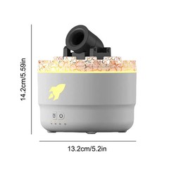 Volcanic Crack Light Cannons Humidifier Essential Oil Diffuser Cannon Blast Turr