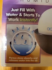 AQUA STONE ALL NATURAL DECORATIVE STONE HUMIDIFIER