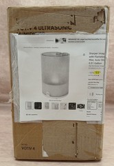 Sharper Image VOTIV 4 Ultrasonic Humidifier Flameless Flicker Cool Mist