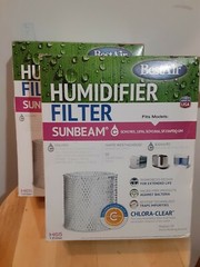2pk. BestAir H65 Humidifier Filter Replacement For Sunbeam, Holmes, Bionaire,