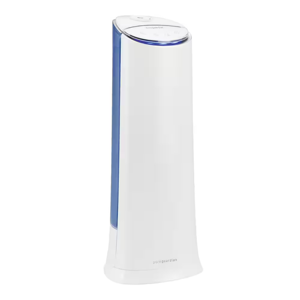 1.5 Gal. Ultrasonic Warm and Cool Mist Humidifier, Rooms up to 460 Sq. Ft., Whit