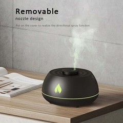 Flame Humidifier with 7-Color Light – 130ML USB