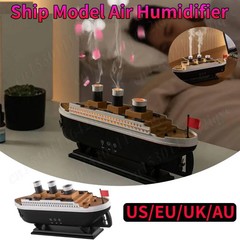 Retro Ship Air Humidifier 250ml Ocean Liner Essential Oil Diffuser Aromatherapy