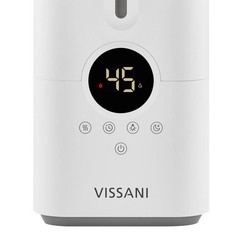 Vissani 1.5 Gal Ultrasonic Humidifier Cool Mist 360 Dual Nozzle for Medium Room