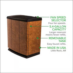ALLIANCE 5.4-Gal. Cool Mist Evaporative Whole House Humidifier for 3,700 Sq. Ft.
