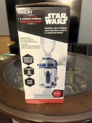 Emson R2-D2 Ultrasonic Tabletop Humidifier, Fits Water Bottles, Anti-Microbial