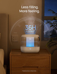 Dreo Smart Humidifiers for Bedroom, Top Fill 4L Supersized Humidifier Large Room
