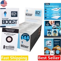 Boost 62% RH Humidity Control Packs – 144ct 8g for Herbs, Spices, Retail Display