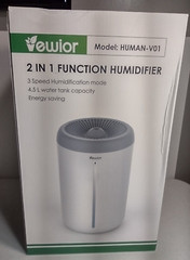 Vewior 2 in 1 Function Humidifier. Brand new, never used, and still in the box.