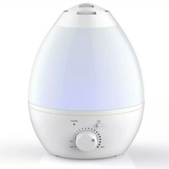 Bell + Howell Ultrasonic Humidifier w/ Aroma Oil Diffuser 1 Gal 7 Color Changing