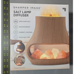 NEW – Sharper Image Himalayan Salt Lamp Diffuser Aromatherapy LED Humidifier