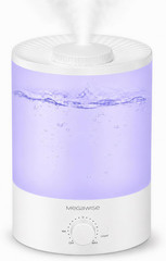 Megawise Healthy Top-Refill Cool Mist Humidifiers for Bedroom, 24Db Ultrasonic
