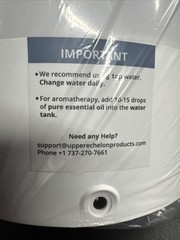 Everlasting Comfort 2.5LTop Fill Humidifier Bedroom Quiet Ultrasonic Cool S18