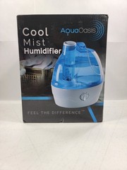 AquaOasis™ Cool Mist Humidifier {2.2L Water Tank} Quiet Ultrasonic Read!