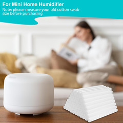 Filtros Algodon Humidificador 60Pzs 03 Pulgadas Absorcion Rapida Difusor USB