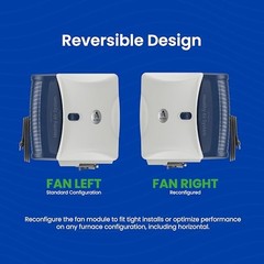 AprilAire 720A Whole-House Fan-Powered Evaporative Automatic Humidifier