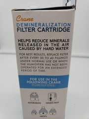 NEW Crane Humidifier Demineralization Filter Cartridge HS-1932 Microbial Z27