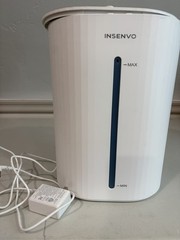 INSENVO Tabletop Evaporative Humidifier Auto Shut Off 8hr Timer 250 sq ft