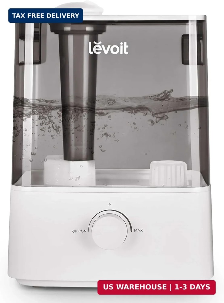 LEVOIT Classic300 Ultrasonic Top Fill Humidifier, Extra Large 6L Tank Last 60-Ho