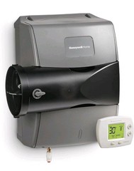 Honeywell HE400A Whole-House Humidifier & Humidistat 4,000 sq ft W Install Kit