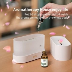 Difusor De Aroma, Humidificador De Aire De Aromaterapia Ultrasónica, Máquina De
